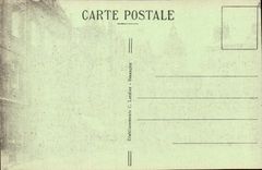 CPA Besancon Public garden Castan black Gate and cathedral Saint Jean