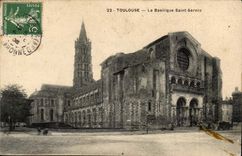 Toulouse - La Basilique Saint Sernin - CPA 
