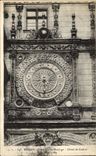 Rouen - the Large Clock - Detail of the dial - CPA