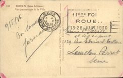 Rouen - Sight Panaramique of the Cheap one - CPA