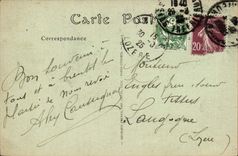 Rouen - the Bridge of Pierre and the Cathedral - CPA