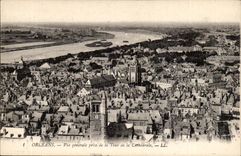 Orleans - View taken Tower of the Cathedral - CPA