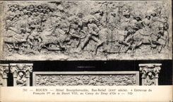 Rouen - Low Bourgtheroulde Hotel Relief - CPA