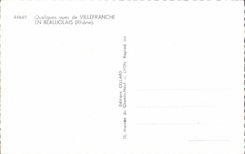 Villefranche - Some sights of Vilefranches in Beaujolais wine - CPA