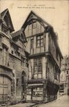 Rouen - Old woman House XV century old - street Saint Romain - CPA