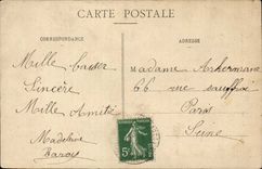 Rouen - Old woman House XV century old - street Saint Romain - CPA