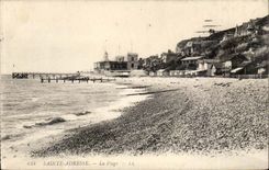 Sainte Addresse - the Beach - CPA