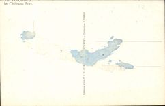 Lourdes - the Castle Fort - CPA