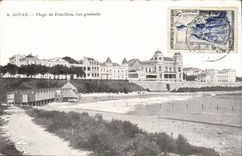 Royan - Strand von Foncillon - Ansicht - CPA