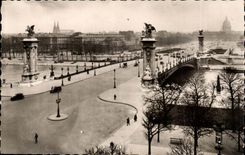 Paris - 7 - Bridge Alexandre III - CPA