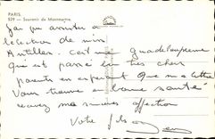 CPM Souvenir de Paris Montmartre (Moulin Rouge SAcre Coeur)