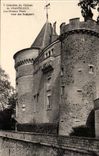 Castle of Chastellux CPA the grosses towers seen of the walls