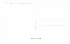 Nevers CPA the door of Croux illuminee