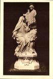 In Buisonnets CPA Statue of Sainte Therese of the Jesus child