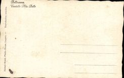 Suisse Bellinzona CPA Castello Mte Bello