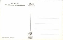 Switzerland Geneva MODERN CARD Monument of the release