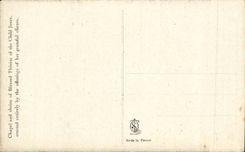 CPA Wolbung und verjagt von Bse Therese von 'lenfant Jesus