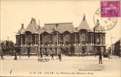 Lille CPA the palate of Beautiful arts (glacier)