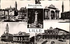 Lille MODERN CARD Souvenir
