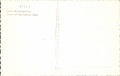 Lille CPA Church of the Sacring Heart