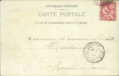 Paris CPA the museum of Cluny