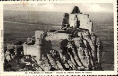 Valence on the Rhone CPA Ruins of the feudal castle of CRussol