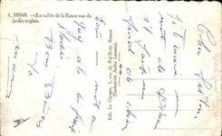 Dinan CPA the valley of the Rancid sight of the English garden