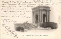 Montpellier CPA Chateau d'eau au Peyrou