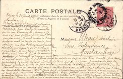 Montpellier CPA Buste de rosier (auteur dramatique)