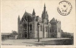 Niort CPA the church St Hilaire