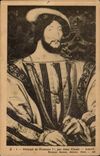 CPA Portrait de Francois 1er par Jean Clouet 