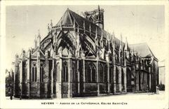 Nevers CPA Apse of the cathedral Church Saint Cyr
