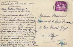 Saint CPA Etang with Queuldre and bottom of the Valley Honors les Bains