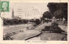 Metz CPA Seen from of the Boufflers garden