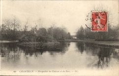 Chantilly CPA View of the Castle and the park