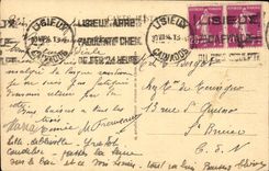 Lisieux CPA der Raum golden