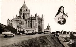 Lisieux CPA die Basilika
