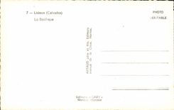 Lisieux CPA die Basilika