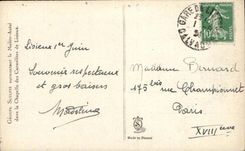 Lisieux CPA Groupe schnitzt das ubersteigen der Vorlagenofenbrucke in der Wolbung der Carmelite Nonnen von Lisieux