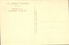 Reims CPA the cathedral southern Transept