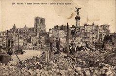 Krieg Reims-CPA von 1914 Platz Drouet d'Erion