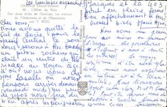 Limoges CPA the town hall Of the two dimensions of the clock statues of goldsmithery and enamelling