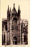 Limoges CPA the cathedral Gate Saint Jean