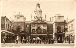 The United Kingdom Horse guards London London CPA