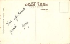 The United Kingdom Houses off Parliament London London CPA (baetau boat)