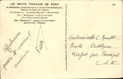Paris CPA der Madeleine