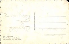 Lourdes CPA Basilica and Gave