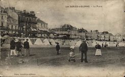 Sande von olonne CPA der Strand