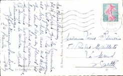 Auxerre CPA der Kathedralechor