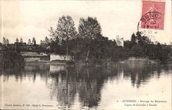 Auxerre Barrage of the Coffer dam Line of Laroche has Nevers - CPA